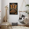 (40*60cm)Halloween Girl - Full Round Drill Diamond Painting