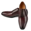 Handmade Mens Oxford Shoes-Leather Sole