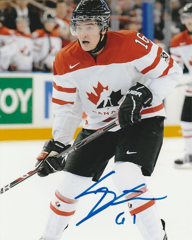 MARK STONE SIGNED TEAM CANADA 8x10 Photo Poster painting #1 Autograph VEGAS GOLDEN KNIGHTS