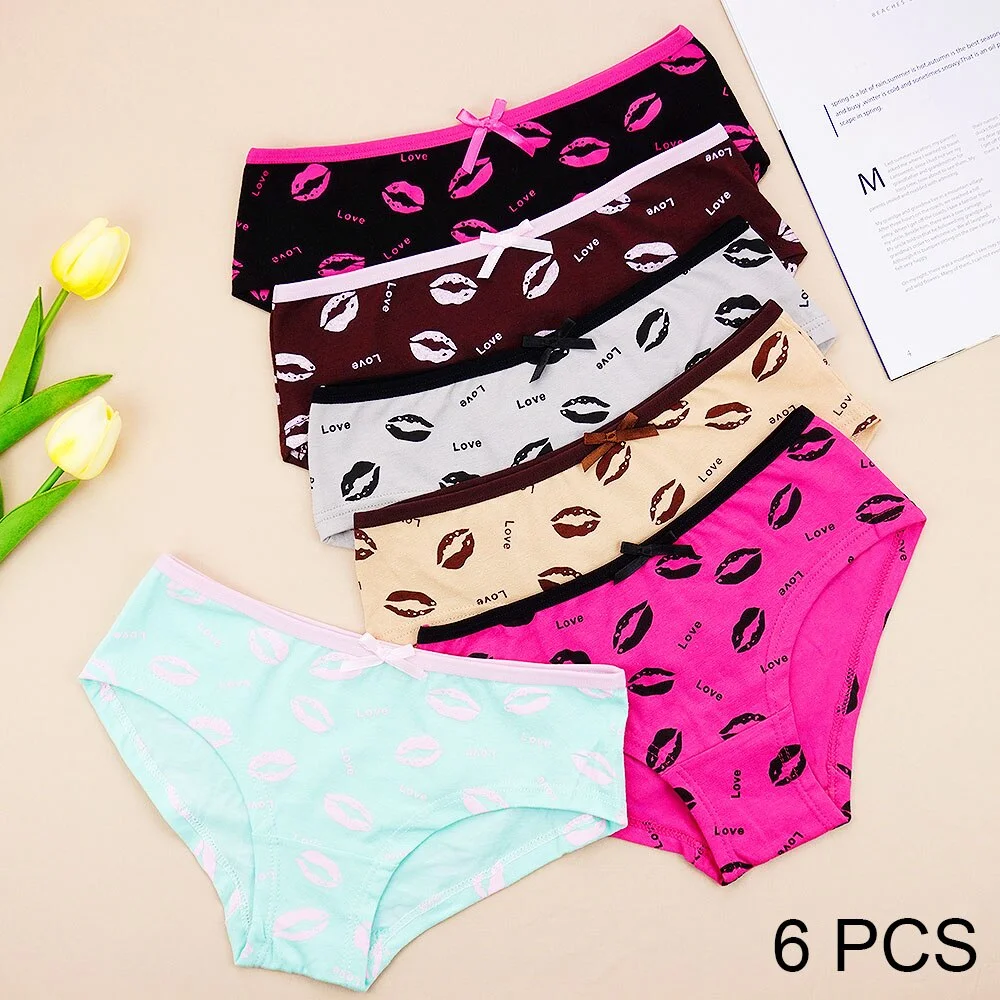 Billionm S-XL Cotton Panties Female Underpants Ladies Soft Seamless Briefs 6 Color Underwear Pantys Lingerie