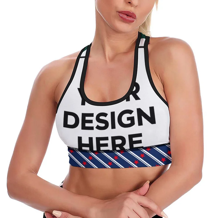 Multiple Images Personalized Custom Women's Yoga Vest Full Print