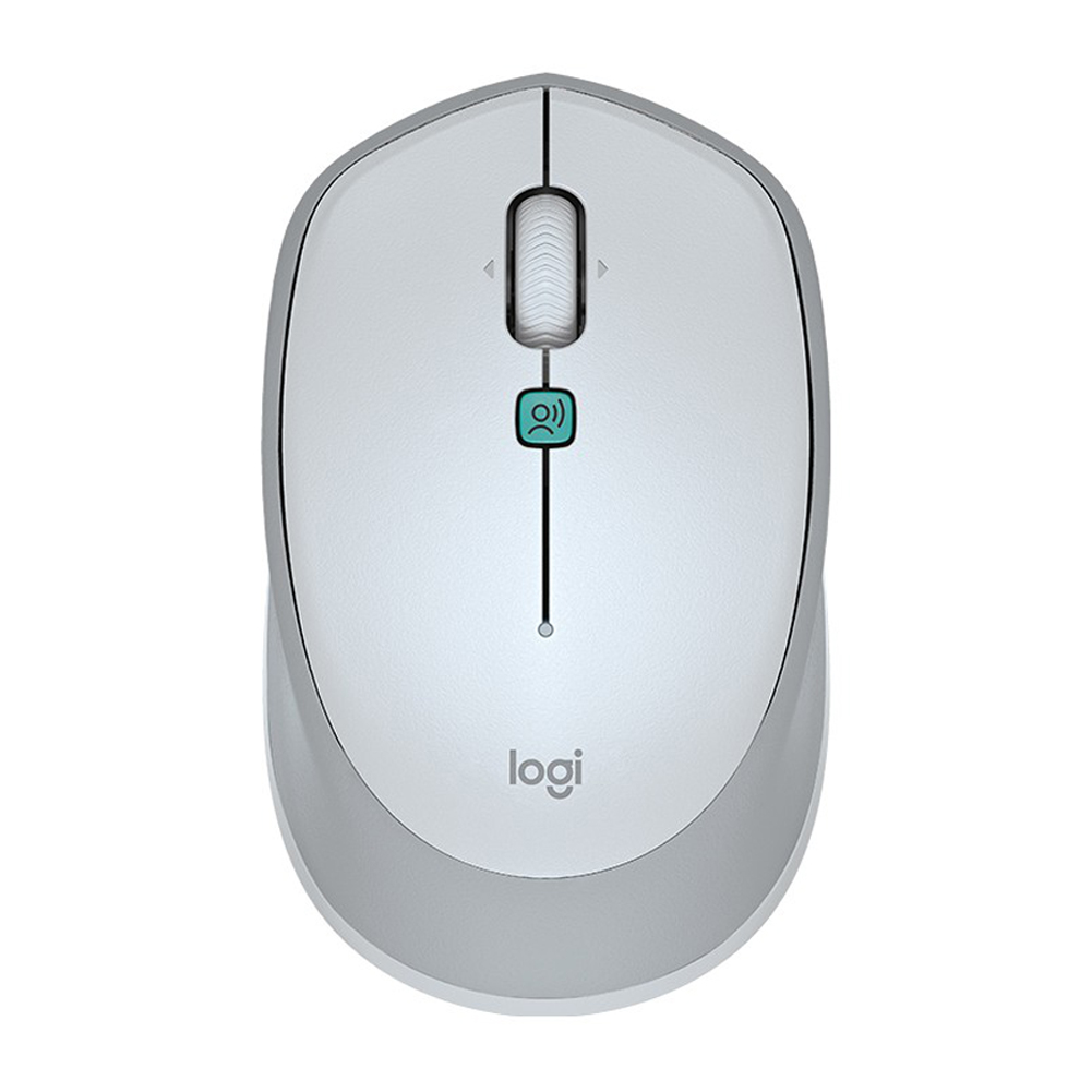 

Logitech VOICE M380 Wireless Smart Voice Typing Translation Mouse, Silver, 501 Original