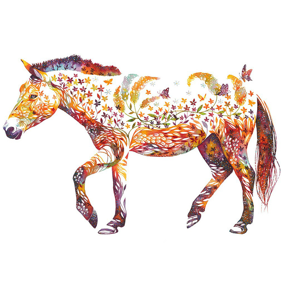 

Horse - Round Drill Diamond Painting - 40*30CM, 501 Original