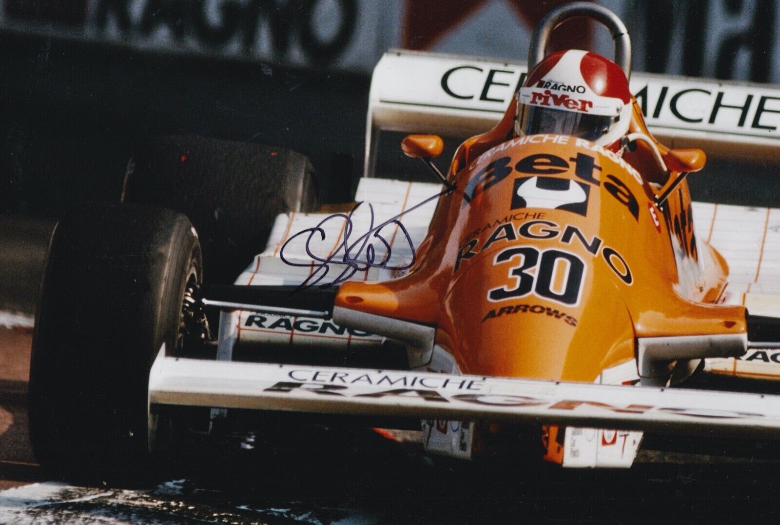 Siegfried Stohr Hand Signed 12x8 Photo Poster painting - Formula 1 Autograph - Arrows Racing F1.