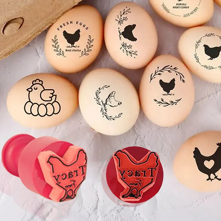 Custom Mini Egg Stamp, Homesteading, Farm Stamp, Egg Marking, Egg Stamper, Egg Carton Stamp, Cute Egg Stamp, Farm Girl, Family Farm