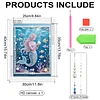 Diamond Painting-DIY Special Shaped Drill Pearl Painting Mermaid(30x40cm)
