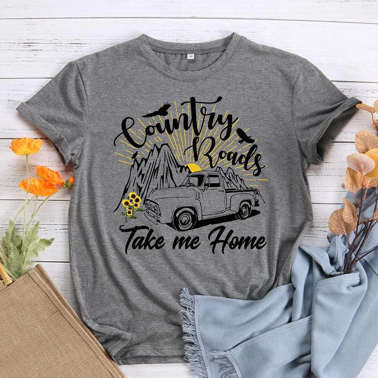 ANB - Country roads take me home Retro Tee -04151