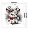 Deer-18CT Stamped Cross Stitch 30*30cm/11.81*11.81in tapestrymarket