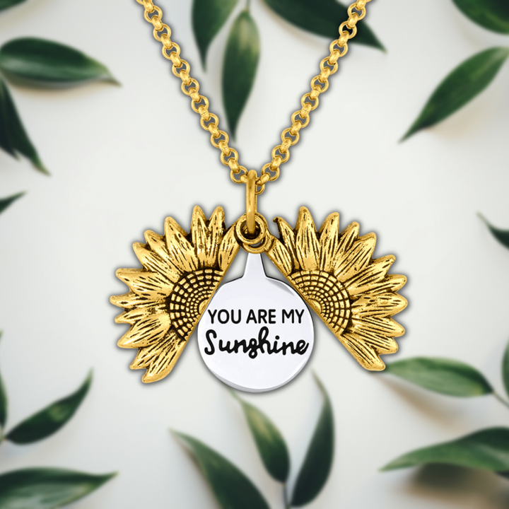 “You Are My Sunshine” Necklace Pendant