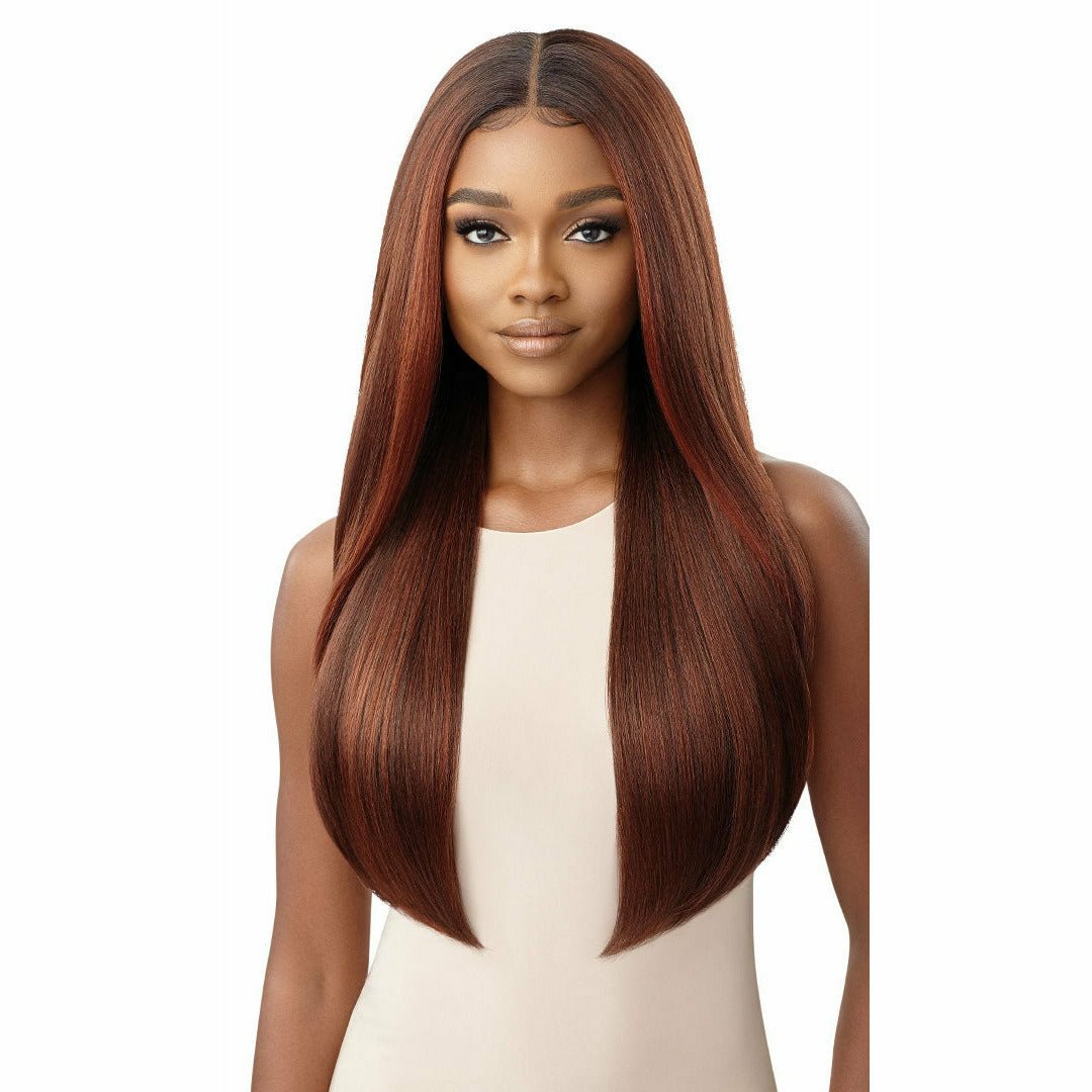 Outre Perfect Hairline 13" x 6" Fully Hand-Tied Synthetic HD Lace Frontal Wig - Bexley
