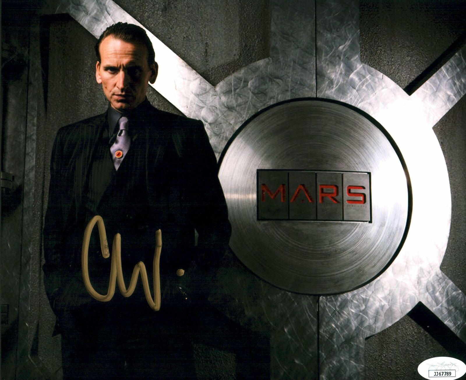 Christopher Eccleston GI JOE 8x10 Photo Poster painting Signed Autographed JSA Certified COA Aut