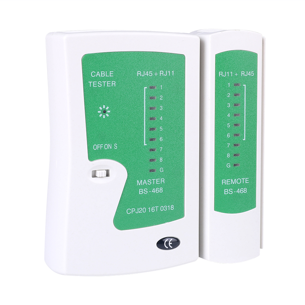 

Professional Network Cable Tester RJ45 RJ11 LAN UTP Ethernet Line Detector, 501 Original