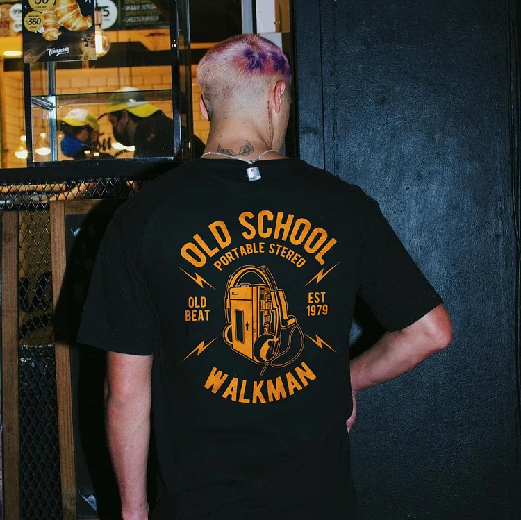 Old School Walkman T-shirt