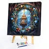 Christmas Wreath-Paint by Numbers Acrylic Painting 40*40CM