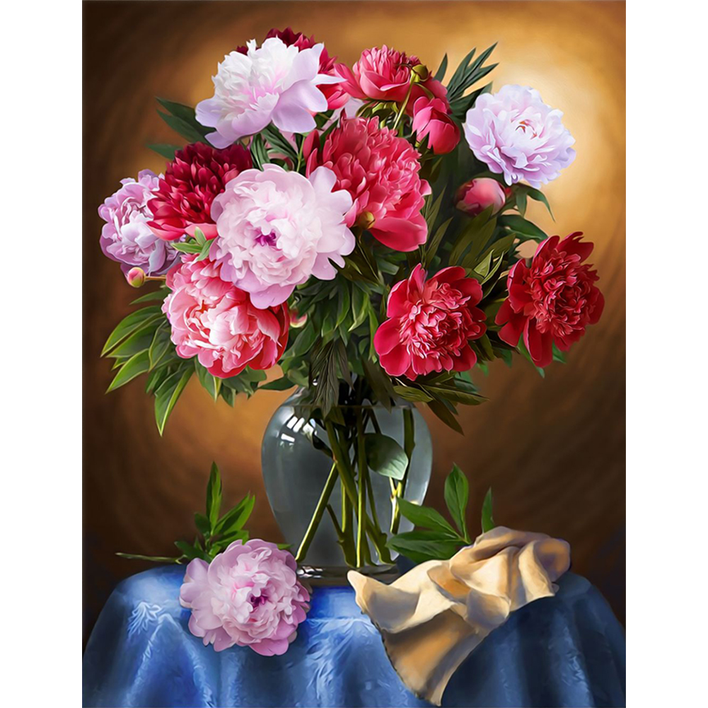 

Flower - 11CT Stamped Cross Stitch - 36*46CM, 501 Original