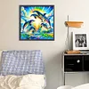 Diamond Painting-DIY Full Round Drill Dolphin