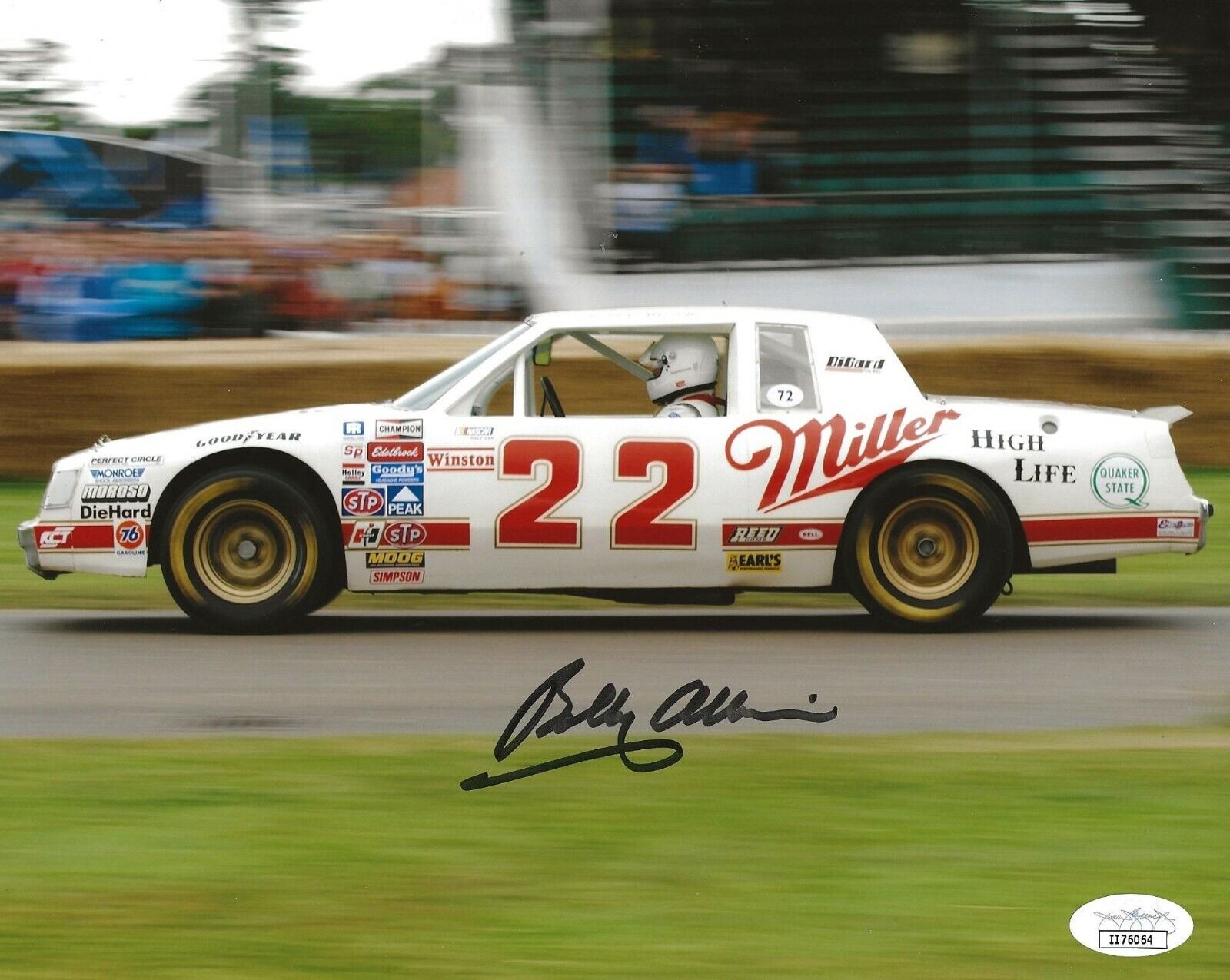 Bobby Allison Daytona 500 signed Nascar 8x10 Photo Poster painting autographed 2 JSA