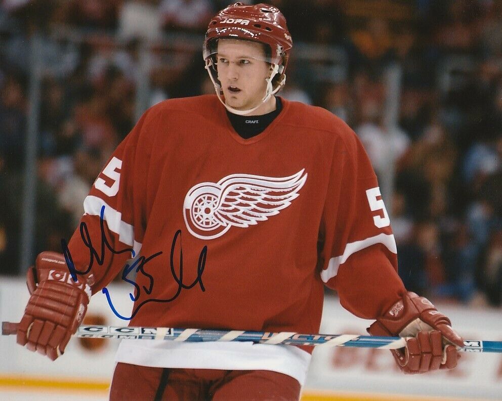 NIKLAS KRONWALL SIGNED DETROIT RED WINGS 8x10 Photo Poster painting #1 Autograph