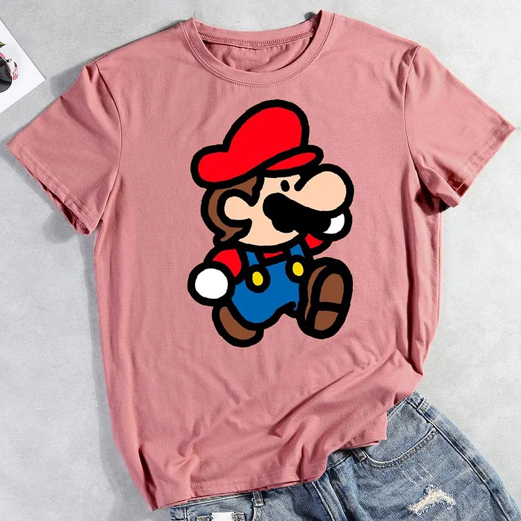 Mario Round Neck T-shirt