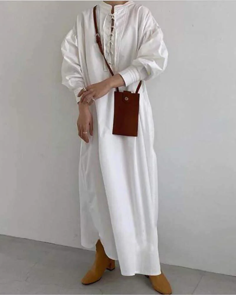 Stylish Two-Way Long Dress