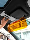 Car Sun Visor Anti-Dazzle Adjustable Sun Blocker Fold Flip Down Clear View Visor