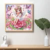 Diamond Painting-DIY Crystal Rhinestone Angel Girl