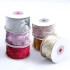 Velvet 3.8cm x 10 yards Christmas Gift Wrapping Ribbon
