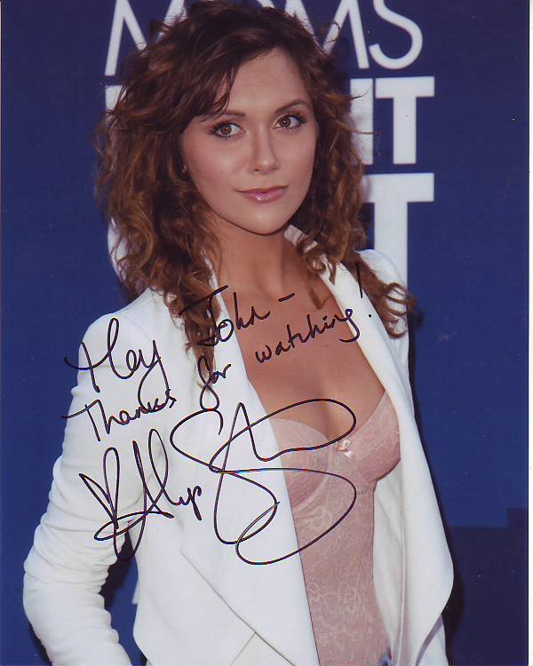 ALYSON STONER Autographed Signed Photo Poster paintinggraph - To John