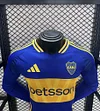 2024/2025 Player Version Boca Juniors Home Long Sleevess Football Jersey 1:1 Thai Quality