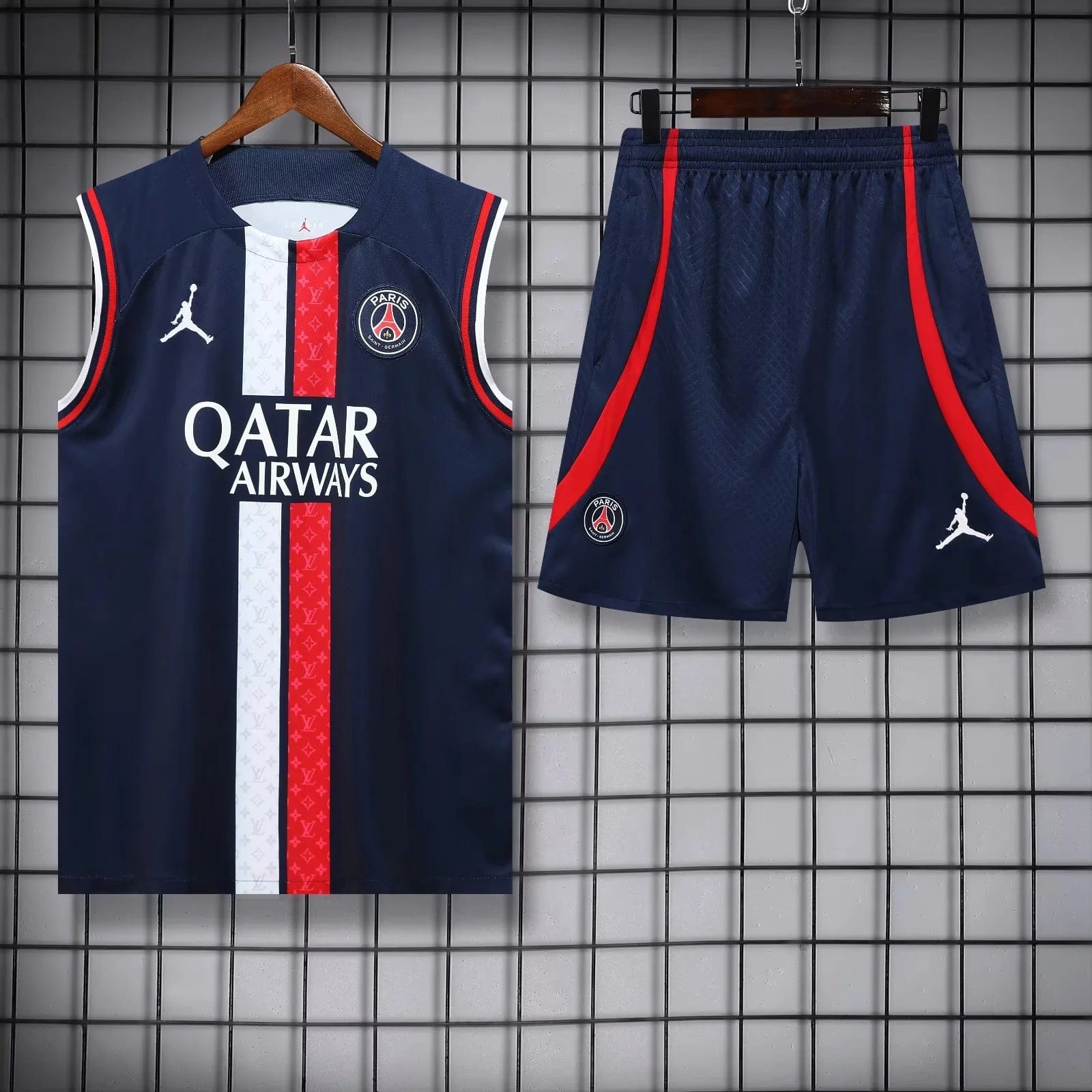 2023/2024 Psg Paris Saint-Germain pre-match training  Jersey+Shorts 1:1 Thai Quality mysite