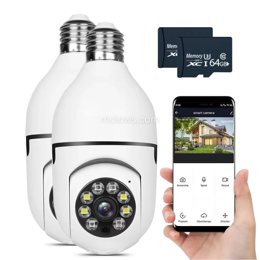 The Original BulbCam360&trade;️ - Wireless Smart Security Cam