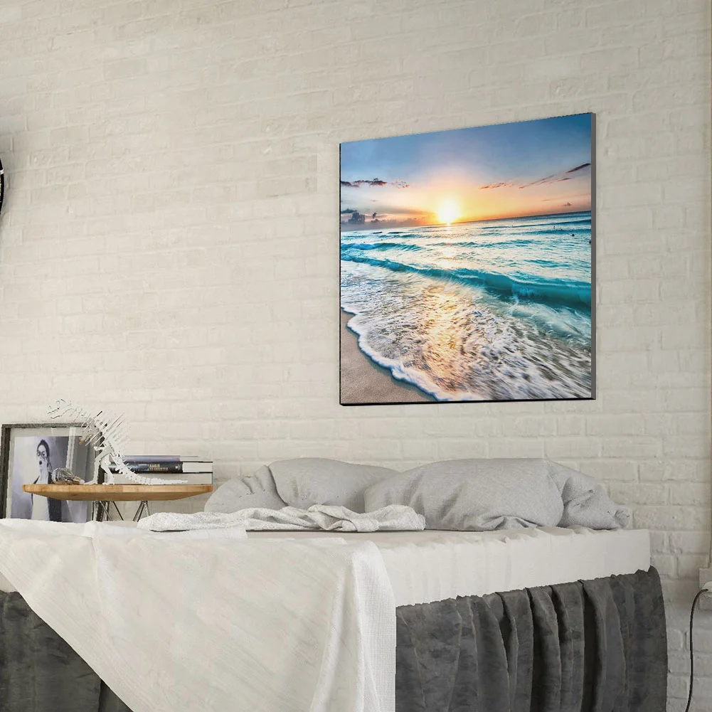 Diamond Painting - Full Round Drill - Sea Wave(30*30cm)