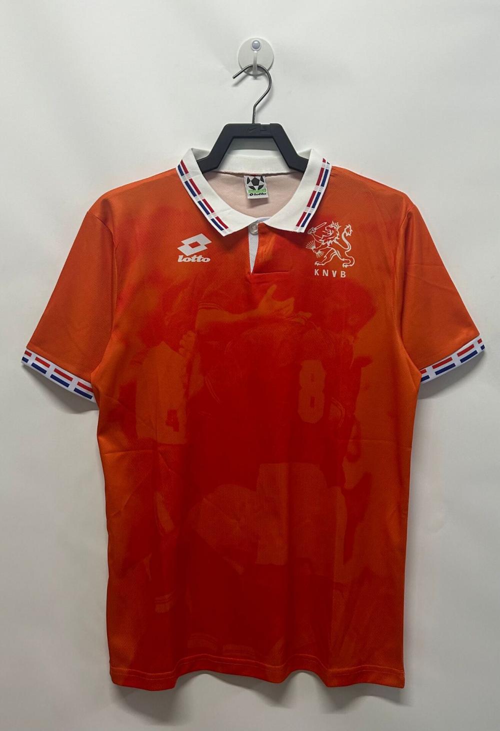 1996 Retro Netherlands National Team Home Football Shirt