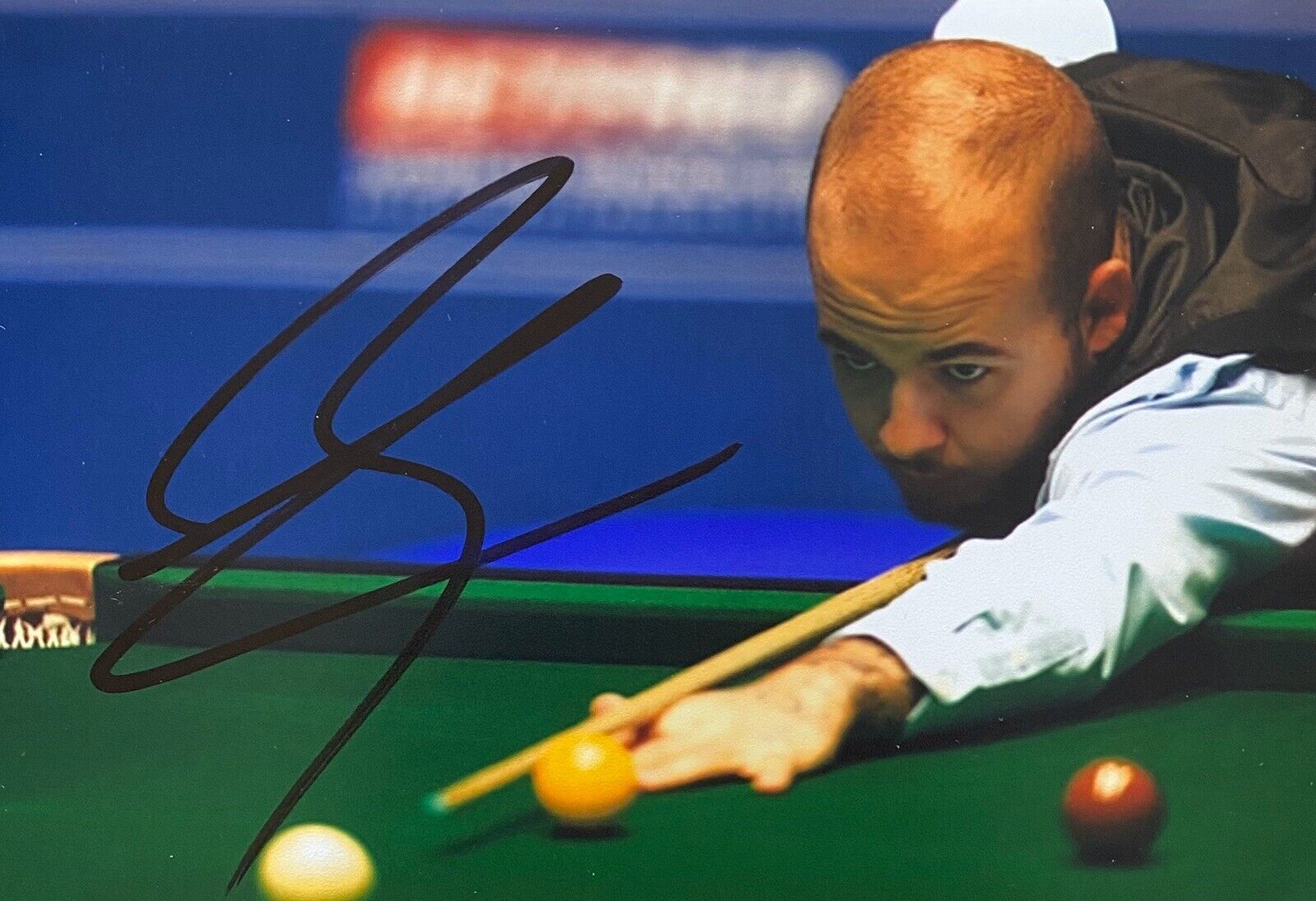 Luca Brecel Genuine Hand Signed 6X4 Photo Poster painting - Snooker 6