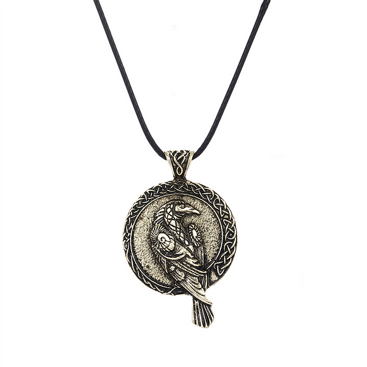 Celtic Raven Necklace