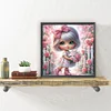 Diamond Painting-DIY Full Round Drill Cute Girl