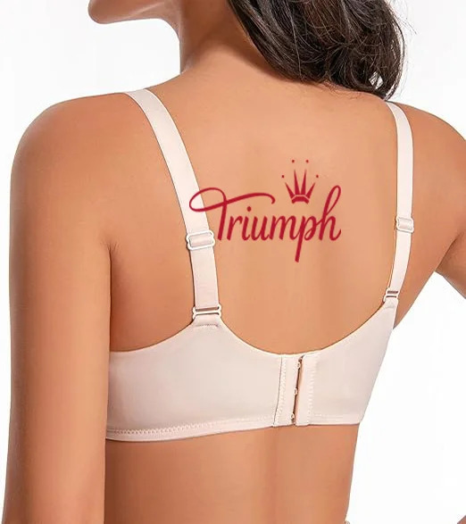 Triumph - 3 dielna 🔥D&aacute;mska celokrycia podprsenka bez vypch&aacute;vok