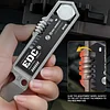 Titanium Alloy CNC Crafted Outdoor Portable Wrench EDC Multi-Function Combination Tool