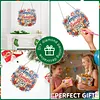 4Pcs Diamond Painting 250th Anniversary of the US Window Pendants Suncatcher Hanging Kits for Home Porch Farmhouse