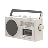 6519 Retro Audio System: Cassette Player, Tape Recorder, Recorder, Radio, Bluetooth Speaker