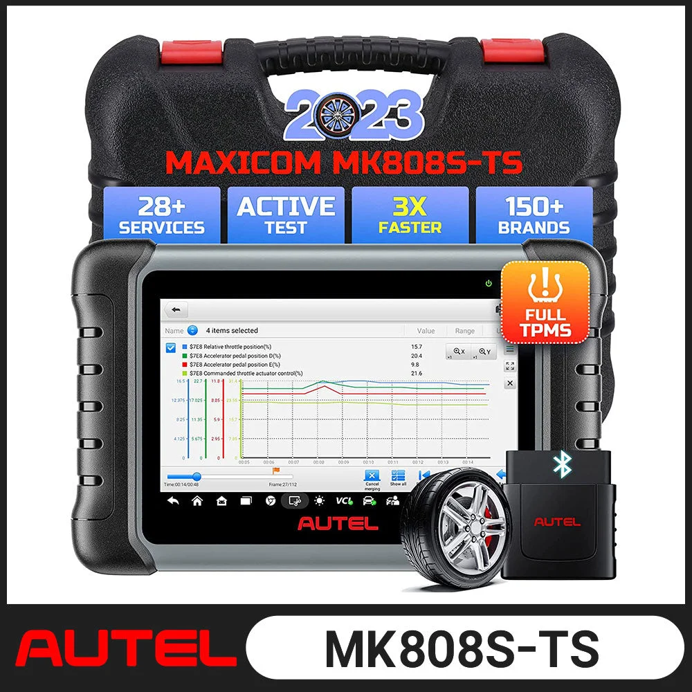 Autel MaxiCOM MK808S-TS Диагностический инструмент