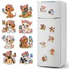 8Pcs Butterfly Puppy Diamond Painting Fridge Magnet Diamond Art Magnets Decals Kit
