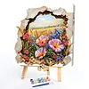 Wildflower Breakthrough-Paint by Numbers Acrylic Painting 40*40CM