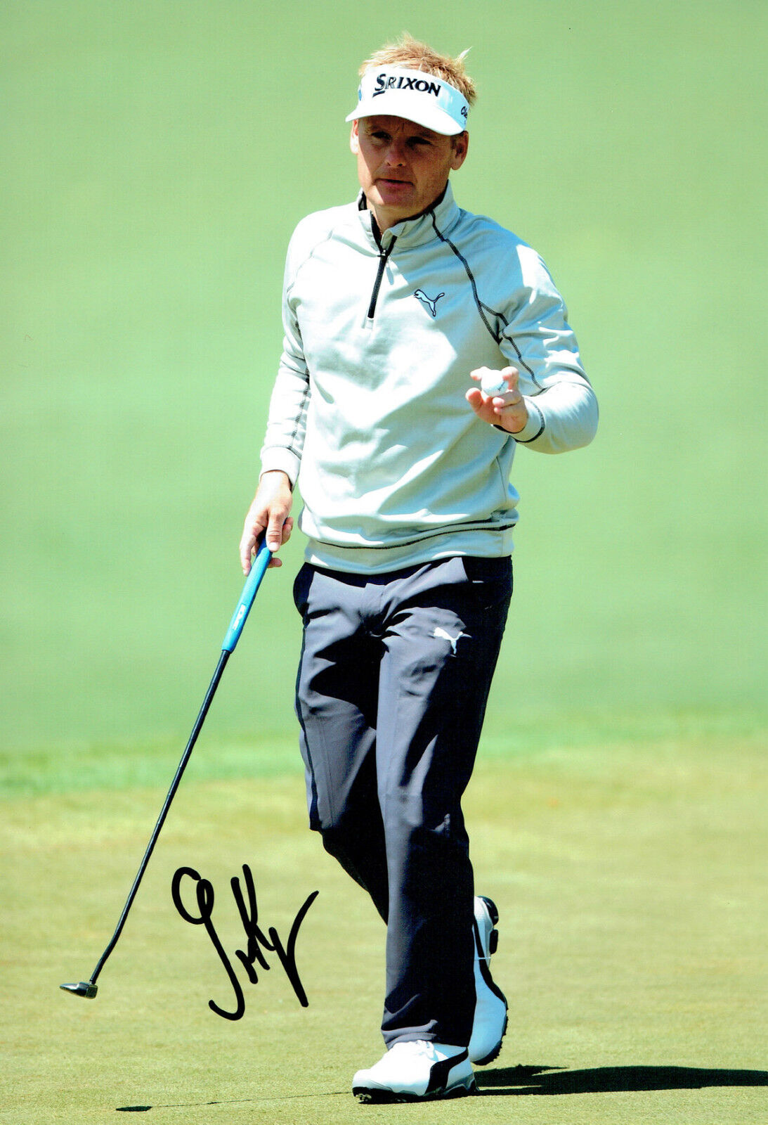 Soren KJELDSEN Augusta Masters 12x8 Golf Photo Poster painting Signed Autograph AFTAL COA