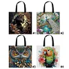 Animal-11CT DIY Stamped Cross Stitch Shopping Bag 40*40cm/15.75*15.75in
