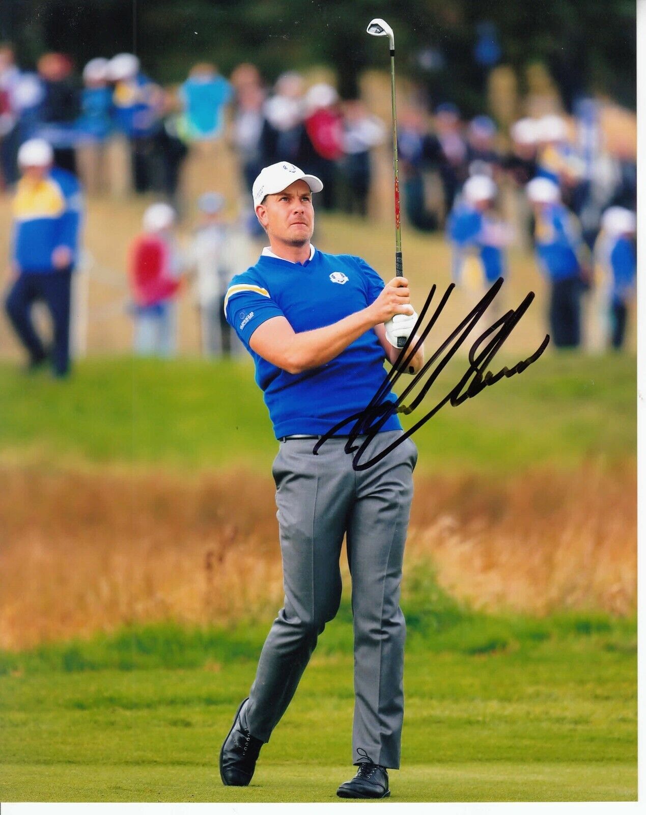 Henrik Stenson #3 8x10 Signed Photo Poster painting w/ COA Golf 031719