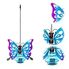 LED Solar-Powered Hanging Animal Lights Waterproof Outdoor Solar Hanging Lantern Auto On/Off Creative Small Sculpture Lights for Garden Backyard Balcony Porch Decor