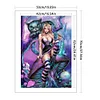 >SALE<Full Embroidery Eco-cotton Thread 11CT Printed Alice Cross Stitch Kit Artwork(1)