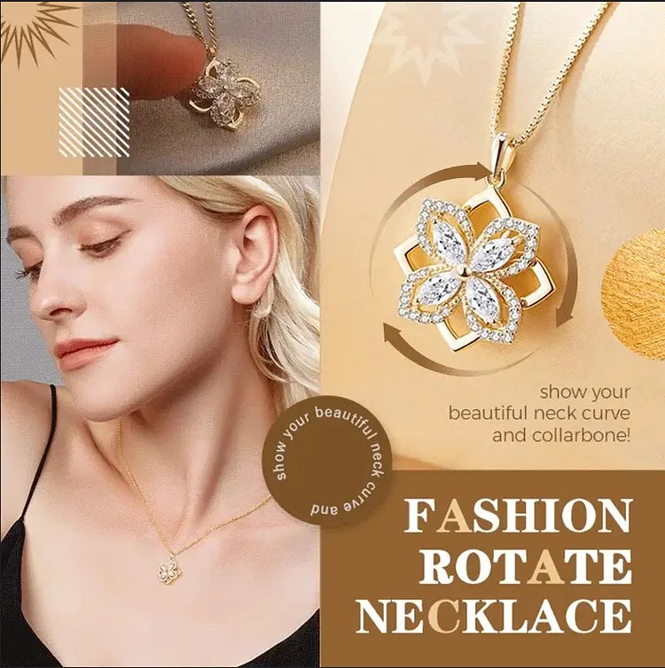 Fashion Rotate Necklace