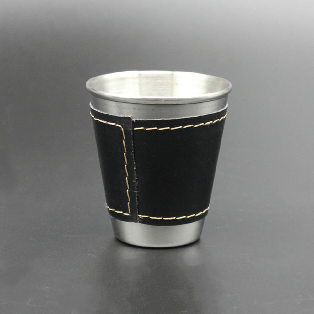

8oz Stainless Steel Alcohol Hip Flasks Whiskey Wine Bottle Funnel Cups Kit, 501 Original